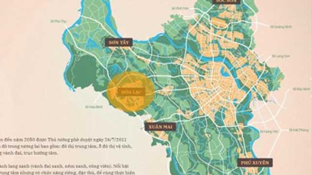 Hà Nội đẩy nhanh tiến độ lập quy hoạch phân khu đô thị thuộc 5 đô thị vệ tinh
