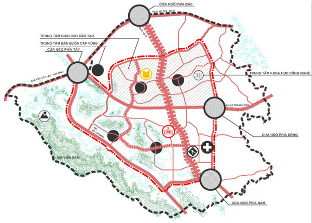 Ngắm siêu đô thị vệ tinh Hòa Lạc hơn 17.000 ha vừa được duyệt quy hoạch